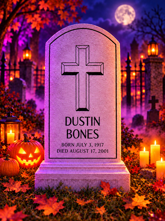 Dustin Bones Tombstone Pattern