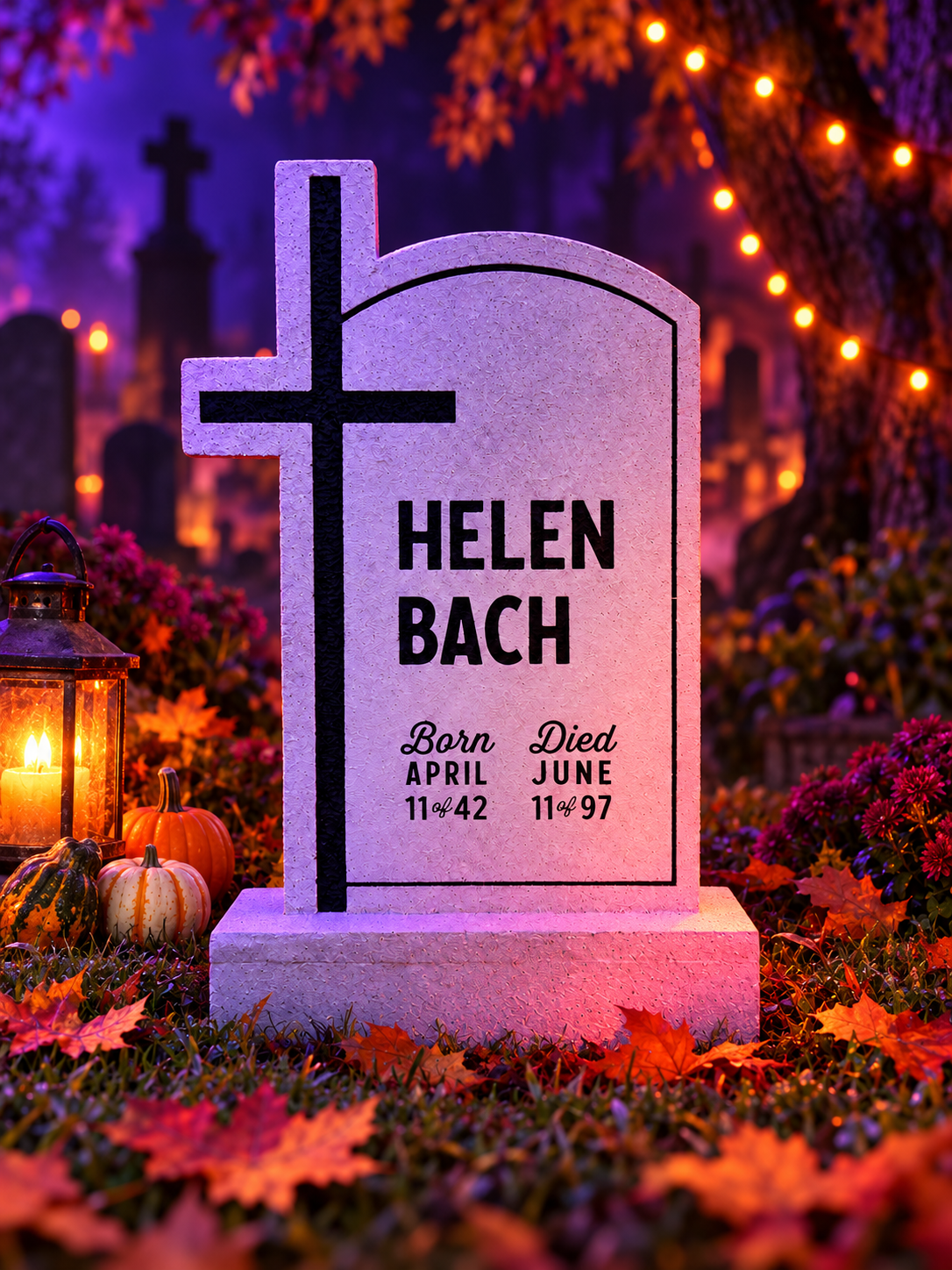 Helen Bach Tombstone Pattern