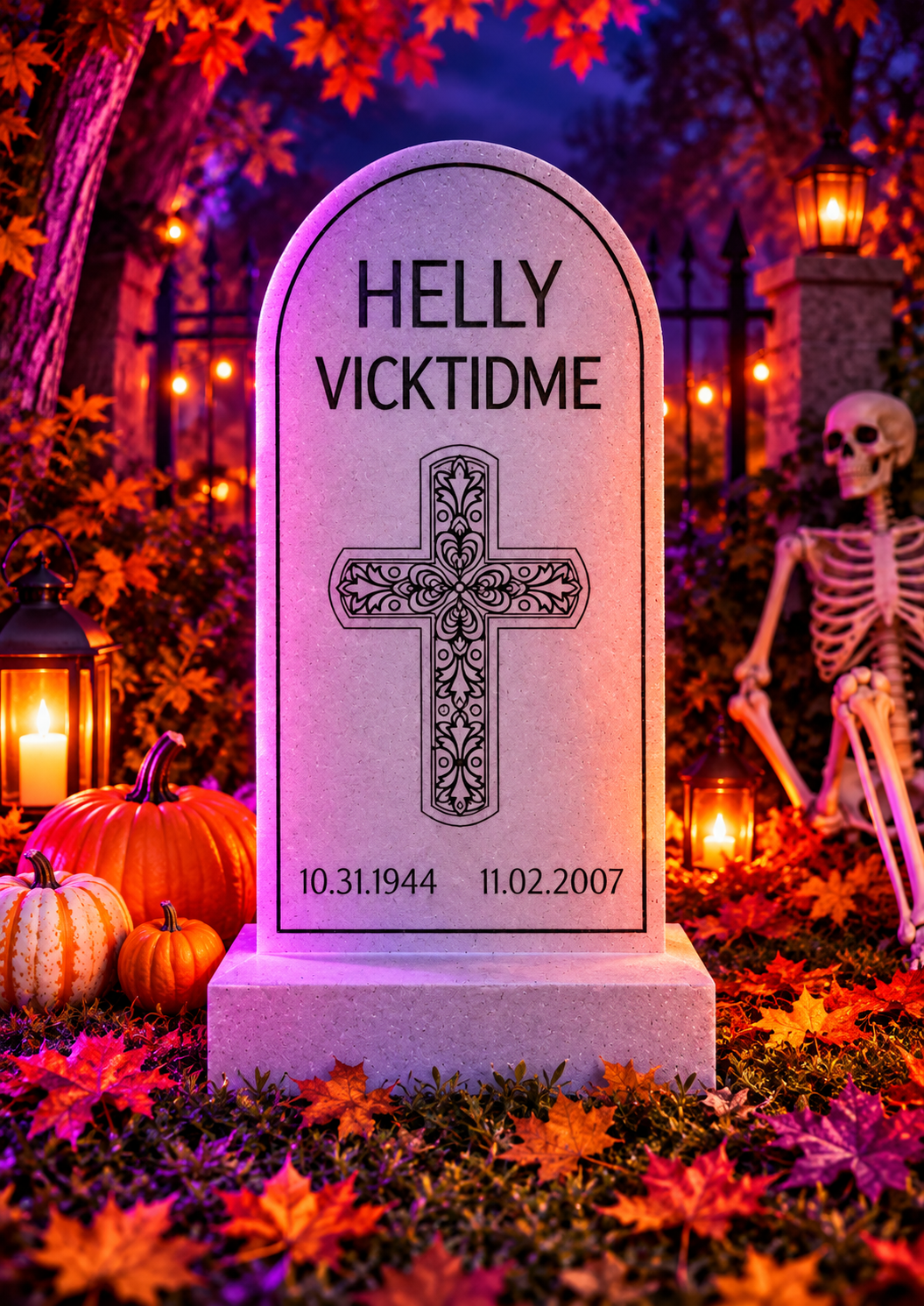 Helly Vicktidme Tombstone Pattern
