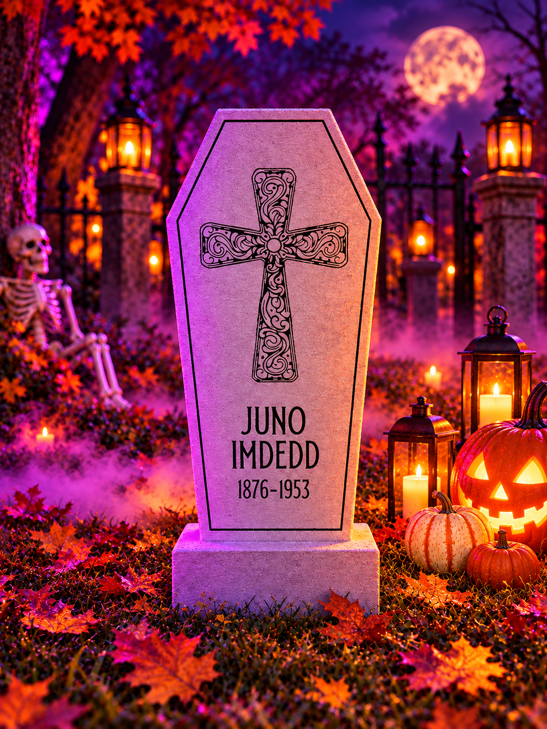 Juno Imdedd Tombstone Pattern