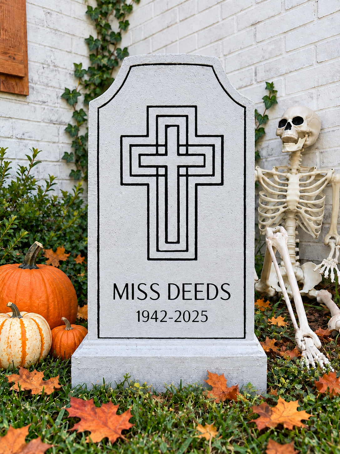 Miss Deeds Tombstone Pattern